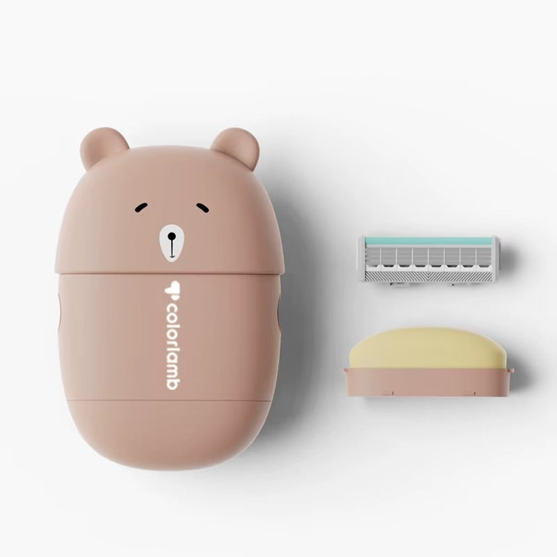 Mini Rasoio Portatile CuteShaver™ -  Compatto, Carino e Sempre con Te